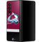 NHL Colorado Avalanche Jersey Galaxy Z Fold3 5G Skin